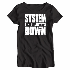 Remera Unisex Manga Corta SYSTEM OF A DOWN 02