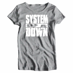 Remera Unisex Manga Corta SYSTEM OF A DOWN 02 en internet