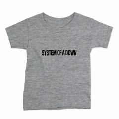 Remera Infantil Manga Corta SYSTEM OF A DOWN 03 - comprar online