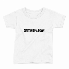 Remera Infantil Manga Corta SYSTEM OF A DOWN 03