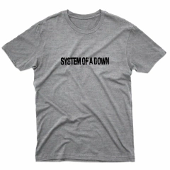 Remera Unisex Manga Corta SYSTEM OF A DOWN 03 en internet