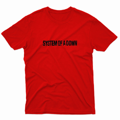 Remera Unisex Manga Corta SYSTEM OF A DOWN 03 - comprar online