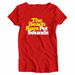 Remera Mujer Manga Corta THE BEACH BOYS 01