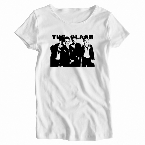 Remera Mujer Manga Corta THE CLASH 04