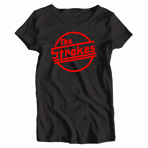 Remera Mujer Manga Corta THE STROKES 01