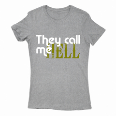 Remera Mujer Manga Corta THEY CALL ME HELL 01 en internet