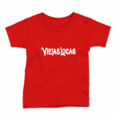 Remera Infantil Manga Corta VIEJAS LOCAS 01 en internet