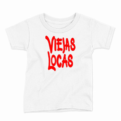 Remera Infantil Manga Corta VIEJAS LOCAS 02 en internet