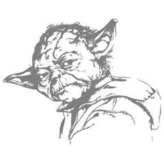 Remera Infantil Manga Corta YODA 01