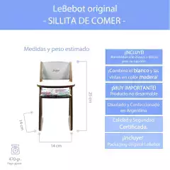SILLITA DE COMER para bebotes chicos-LB816