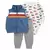 CARTER S SET 3 PIEZAS ALGODON CON CHALECO 12 MESES