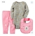 CARTER S SET 3 PIEZAS BODY + PANTS + BABERO 9 MESES