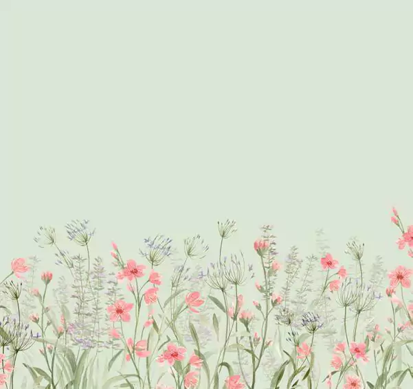 Painel decorativo com medidas personalizadas - Floral