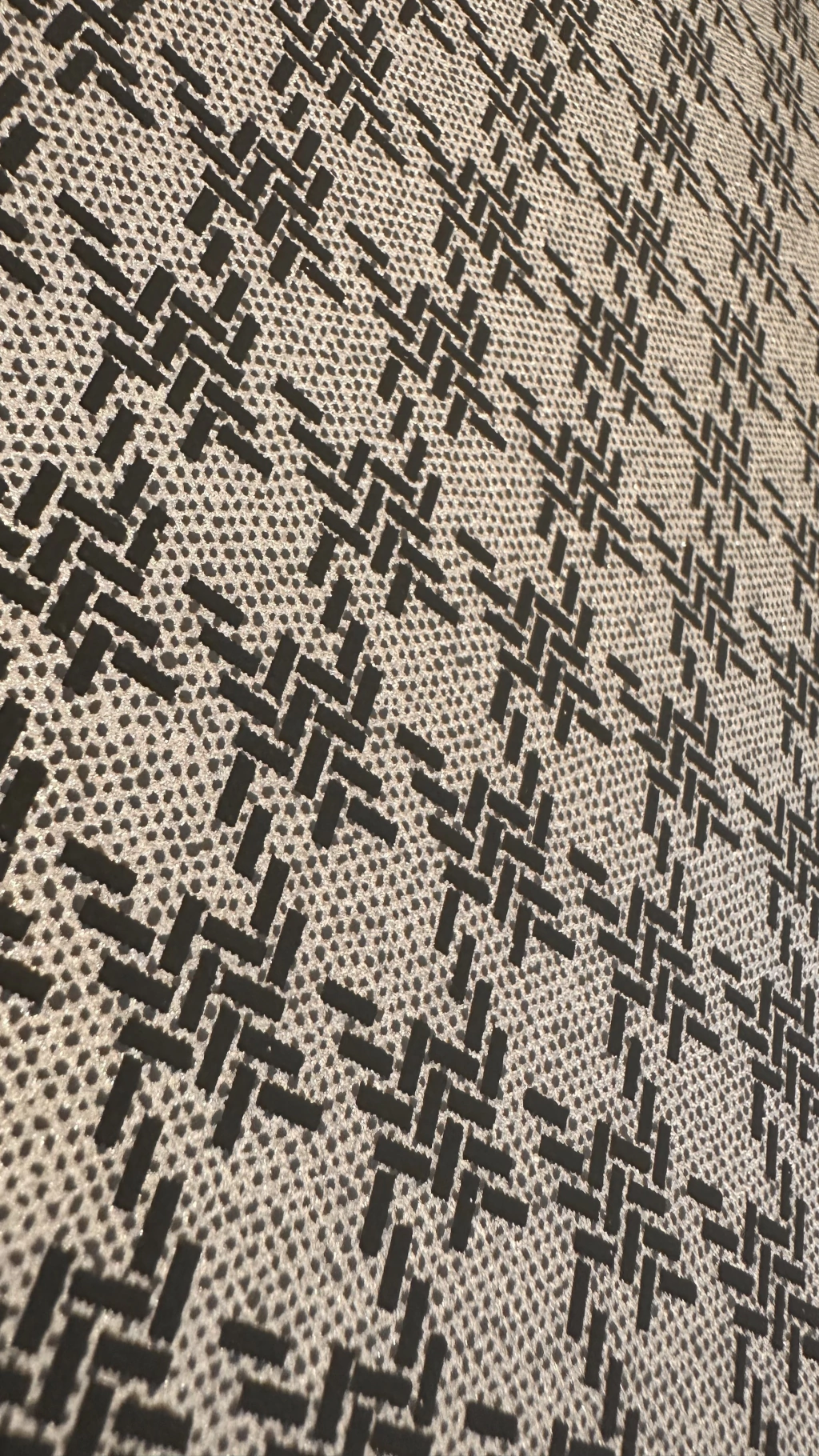 Papel de parede estampa pied de poule