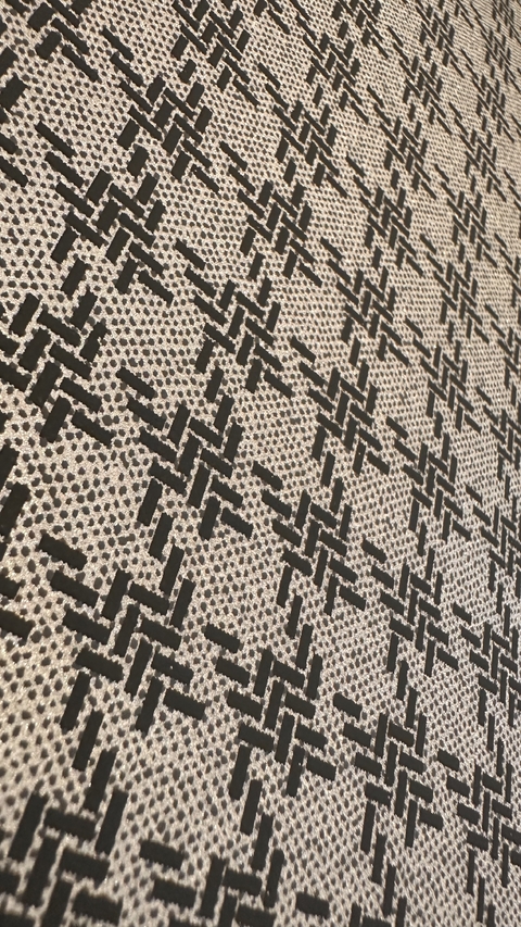 Papel de parede estampa pied de poule