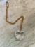 Collar con dije de corazón - comprar online