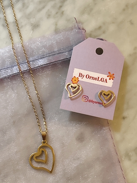 Set Aros y Collar - comprar online