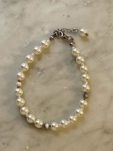 Pulsera Pelas y Azurita - comprar online