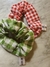 Scrunchie a cuadritos