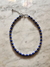 Collar de piedras vidrio y acero