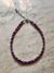 Imagen de Collar de piedras vidrio y acero