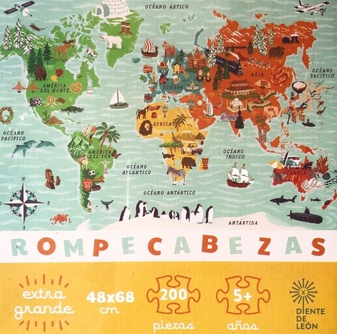 ROMPECABEZAS ARGENTINA EN EL MUNDO