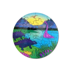 ROMPECABEZAS CIRCULAR 3 EN 1: DINOSAURIOS