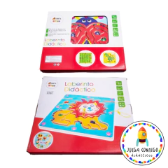 Laberinto Magnético y Ludo - 2 Juegos en 1