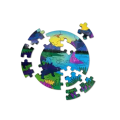 ROMPECABEZAS CIRCULAR 3 EN 1: DINOSAURIOS - comprar online