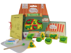 KIT ARTE Y SELLITOS: ANIMALES DE LA GRANJA
