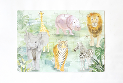 ROMPECABEZAS ILUSTRADO: SELVA ACUARELA en internet
