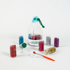 Dáctilo Pinturas brillantina en Bolsita x 7 - comprar online