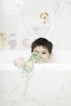 SET DE BAÑO ANIMALES SELVA - DIDÁCTICOS JUEGA CONMIGO