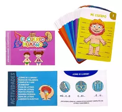 CARTAS DIDÁCTICAS: CUERPO HUMANO - DIDÁCTICOS JUEGA CONMIGO