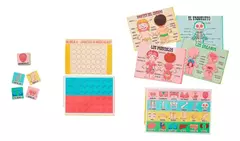 CUERPO HUMANO 3 EN 1: JUEGO DE MEMORIA, LOTERIA, ALINEA 4 - DIDÁCTICOS JUEGA CONMIGO