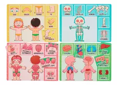 CUERPO HUMANO 3 EN 1: JUEGO DE MEMORIA, LOTERIA, ALINEA 4 en internet