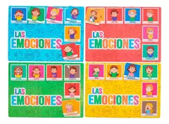 EMOCIONES 3 EN 1: JUEGO DE MEMORIA, LOTERIA Y ALINEA 4 - tienda online