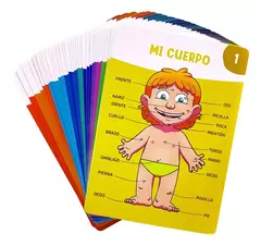 CARTAS DIDÁCTICAS: CUERPO HUMANO - comprar online