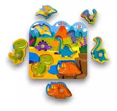 TABLERO DE ENCASTRE: DINOSAURIOS - comprar online