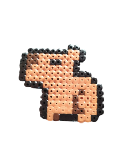 BALDE CAPIBARA CARPINCHO HAMA BEADS - tienda online