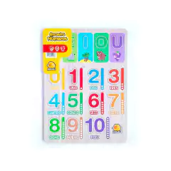 TABLERO DE ENCASTRE VOCALES Y NUMEROS en internet
