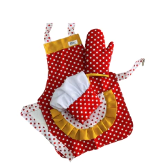 KIT COCINA + DELANTAL: GALLETITAS