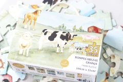 ROMPECABEZAS ILUSTRADO: GRANJA ACUARELA - tienda online