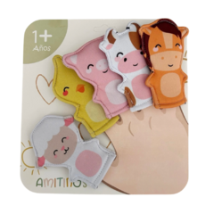 SET 5 TÍTERES DE DEDO: ANIMALES GRANJA en internet