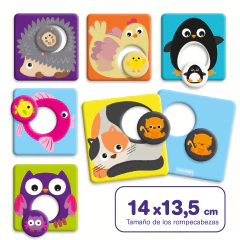 ¡HOLA PEQUES! ASOCIACIÓN ANIMALES - DIDÁCTICOS JUEGA CONMIGO