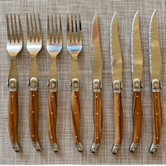 Set de Cubiertos Marrones 8 piezas - comprar online