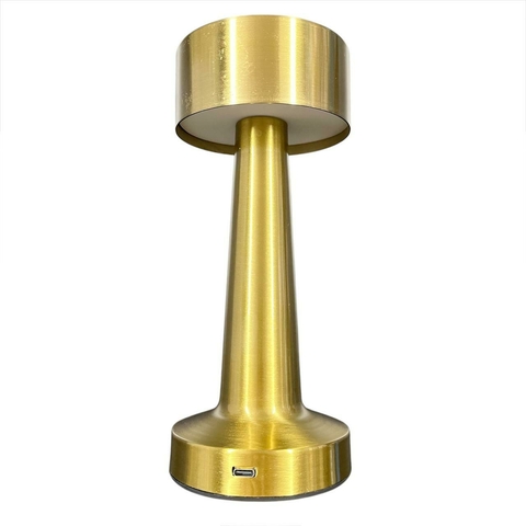 LAMPARA LED TACTIL DORADA SUONO