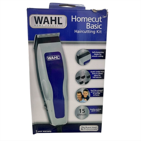 MAQUINA CORTADORA DE PELO WAHL-9314-2858 HOMECUTE 15 PIEZAS
