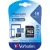 Tarjeta de memoria Verbatim microSDHC 16GB con adaptador --- 44082