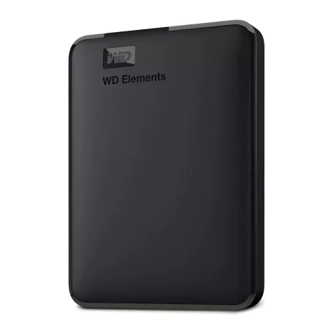 Disco Externo HDD Western Digital Elements 1TB USB 3.0 Tipo A Negro --- WDBUZG0010BBK-WESN